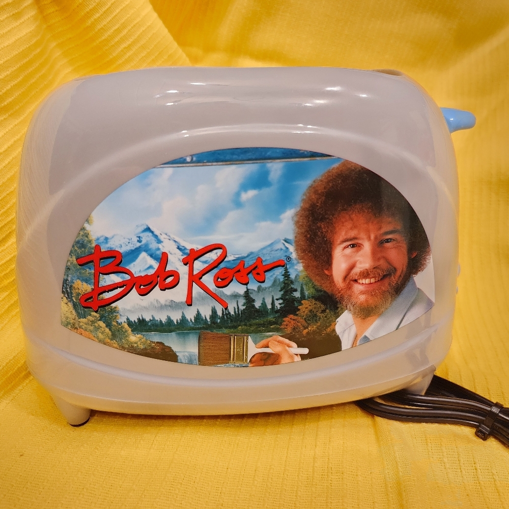 Bob Ross! Bob Ross!! Happy Trees Toaster